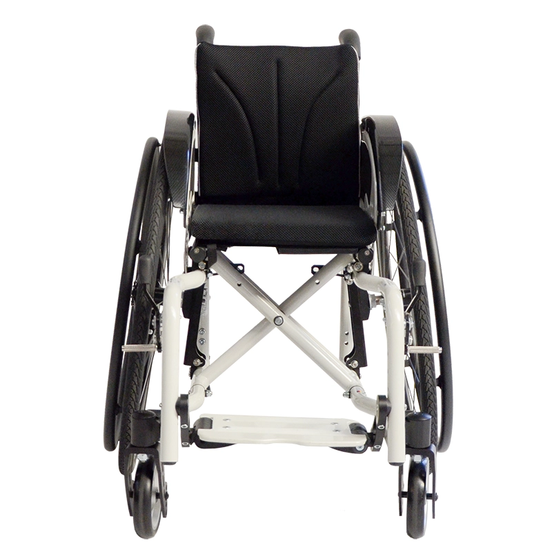 Faltrollstuhl für Kinder Jump alpha in weiss und schwarz