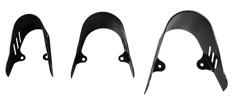 Die drei verschiedenen Fersenhalter-Größen