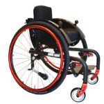 Lightweight paediatric wheelchair made of carbon SORG