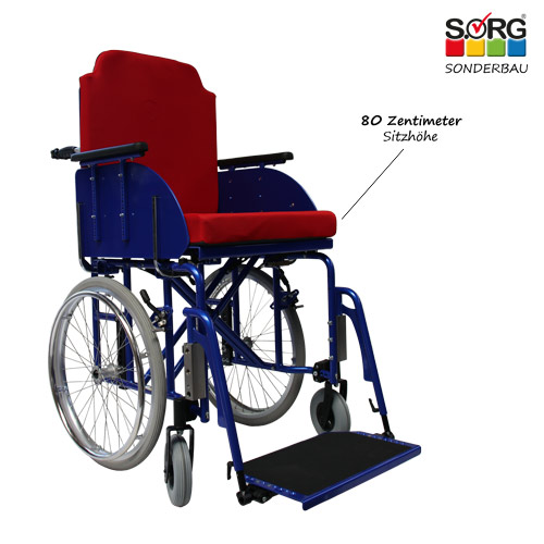 Verstärkter XXL - Faltrollstuhl